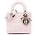 Dior Rosa Small Lambskin Cannage My ABCDior Lady Dior