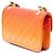 Chanel Orange Small Quilted Caviar Sunset On The Sea Flap Arancione - vista 2