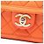 Chanel Orange Small Quilted Caviar Sunset On The Sea Flap Arancione - vista 5