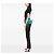 Chanel Blue Medium Stitched Calfskin Covered CC Flap Turchese - vista 6