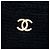 Bolso tote de compras Chanel Black CC de tweed de algodón con cordón ajustable Negro - vista 5