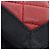 Chanel Rot Medium CC Bicolor gestepptes Lammleder Grosgrain Single Flap - Ansicht 11