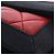 Chanel Rot Medium CC Bicolor gestepptes Lammleder Grosgrain Single Flap - Ansicht 13