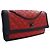 Chanel Rot Medium CC Bicolor gestepptes Lammleder Grosgrain Single Flap - Ansicht 2