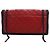 Chanel Rot Medium CC Bicolor gestepptes Lammleder Grosgrain Single Flap - Ansicht 4