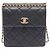 Zaino Chanel Black CC Caviar Square Chain Nero