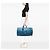 Louis Vuitton Keepall 55 in pelle Epi blu - vista 6