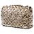Chanel Beige CC gestepptes Satin mit Paillettenbesatz - Ansicht 2