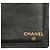 Chanel Doppelstich Bifold Kartenetui aus schwarzem gestepptem Lammleder - Ansicht 5