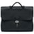 Hermès Sac A Depeches 38 in Togo nero