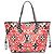 Louis Vuitton Red Monogram Giant Crafty Neverfull MM Rosso