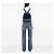 Zaino Chanel Blue CC Quilted Nylon Sport Line Blu navy - vista 5