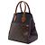 Tote Louis Vuitton Marrone Monogram Fold MM - vista 2