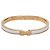 Bracciale Hermès White Extra Narrow Enamel Clic H PM - vista 4