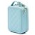 Vanity Chanel Blue Caviar CC Filigree Beauty Case Verticale Blu chiaro - vista 2
