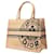 Dior Beige Medium Jute Embroidered Book Tote  - Ansicht 2