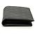 Portafoglio Louis Vuitton Black Monogram Eclipse Brazza Nero - vista 3