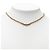 Collana con ciondolo Dior Gold Placcata Oro Strass Logo CD D'oro - vista 6