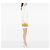 Clutch da sera Chanel in raso giallo con camelia di cristallo Senape - vista 6