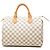 Louis Vuitton White Damier Azur Speedy 30 Bianco