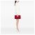 Clutch Chanel Red CC Quilted Caviar Frame Rosso - vista 6