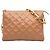 Louis Vuitton Coussin PM in agnello goffrato con monogramma marrone Carne
