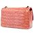 Chanel Red Jumbo Classic Patent Striped Double Flap Rosso - vista 2