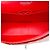 Chanel Red Jumbo Classic Patent Striped Double Flap Rosso - vista 4