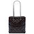 Tote Chanel Brown Quilted Patent Reissue 2.55 Marrone Marrone scuro