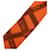 Sciarpa in seta Twilly Hermès Orange Bolduc Arancione - vista 4