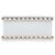 Tote da sera Chanel White Mini Quilted Caviar Cut Out Bianco - vista 3