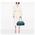 Borsa Bowling Chanel Blue Quilted Iridescent Calfskin Chic Quilt - vista 6