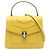 Bulgari Borsa a mano Serpenti Forever in pelle di vitello giallo Bvlgari
