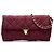 Prada Red Impuntu Tessuto Chain Crossbody Rouge Bordeaux