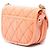 Chanel Orange Mini CC Messenger Flap in denim trapuntato Arancione - vista 2