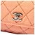Chanel Orange Mini CC Messenger Flap in denim trapuntato Arancione - vista 5