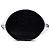 Borsa Bucket Chanel Black Medium in PVC e pelle di vitello stropicciata Camellia Coco Nero - vista 3