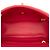 Chanel Mini Red CC Chevron Lambskin Reversed Round Flap Rosso - vista 4