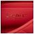 Chanel Mini Red CC Chevron Lambskin Reversed Round Flap Rosso - vista 5