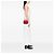 Chanel Mini Red CC Chevron Lambskin Reversed Round Flap Rosso - vista 6
