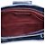 Clutch Chanel Blue Quilted Glazed Calfskin Coco Pleats Chain Blu navy - vista 4