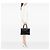 Tote Chanel Black Large Quilted Patent Boy Shopping Nero - vista 5