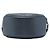 Chanel Black CC gesteppte irisierende Lammhaut Perlen Rund Clutch mit Kette Schwarz - Ansicht 3