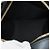 Chanel Black CC gesteppte irisierende Lammhaut Perlen Rund Clutch mit Kette Schwarz - Ansicht 4