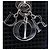 Dior Black Medium Metallic Patent Microcannage Lady Dior Nero - vista 5