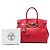 Hermès Red Togo Birkin Retourne 30 Rosso - vista 7