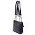 Borsa a tracolla Chanel Black CC Caviar con tasca frontale Nero - vista 2
