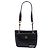 Borsa a tracolla Chanel Black CC Caviar con tasca frontale Nero - vista 7