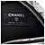 Chanel Black CC Rund Clutch aus Kalbsleder mit Blumenmuster und Kette Schwarz - Ansicht 5