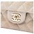 Chanel Gold Medium Classic Lambskin Iridescente Double Flap D'oro - vista 5
